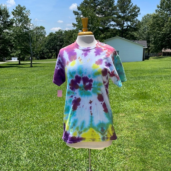 Handmade Tops - Homemade Tie Dye Shirts-W5656